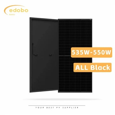 Crni solarni panel za šupu