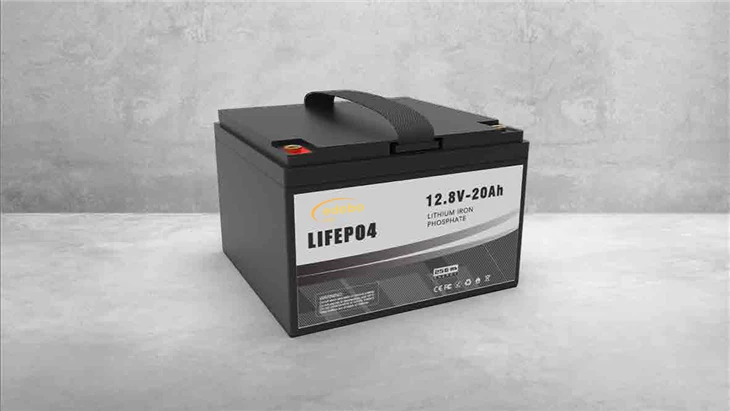 24v litij-ionska baterija 12.8v 20ah
