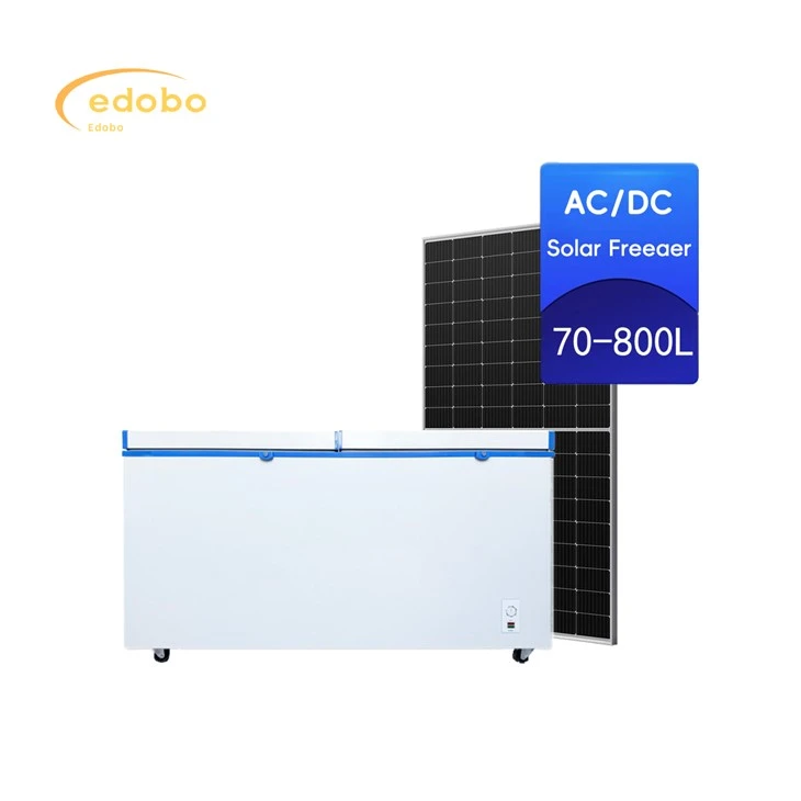 Energetski štedljivi AC/DC solarni hladnjak za duboko zamrzavanje za upotrebu u kućanstvu