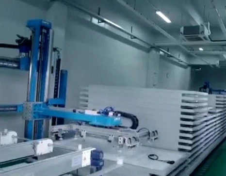 Handler For Curing Line