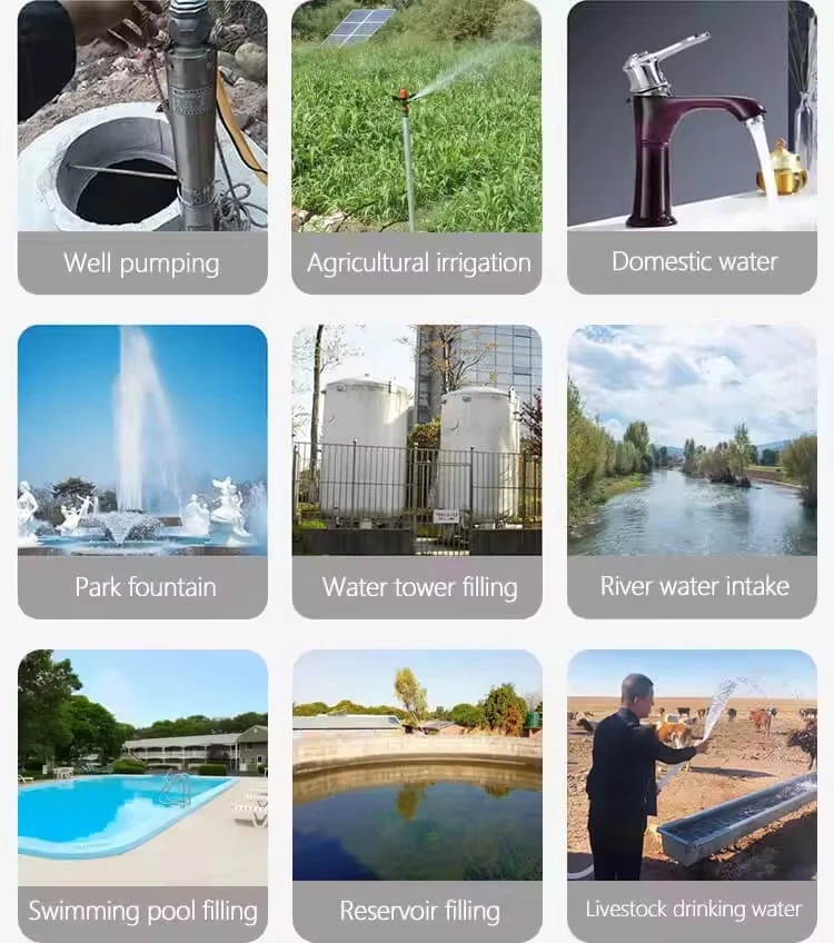 3Hp solar pond pump for agriculture
