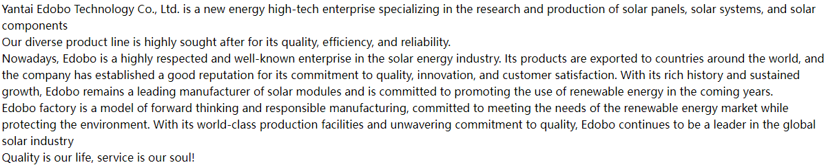 High Efficiency high power Solar Panel with Full Certificates High Efficiency high power Solar Panel with Full Certificates