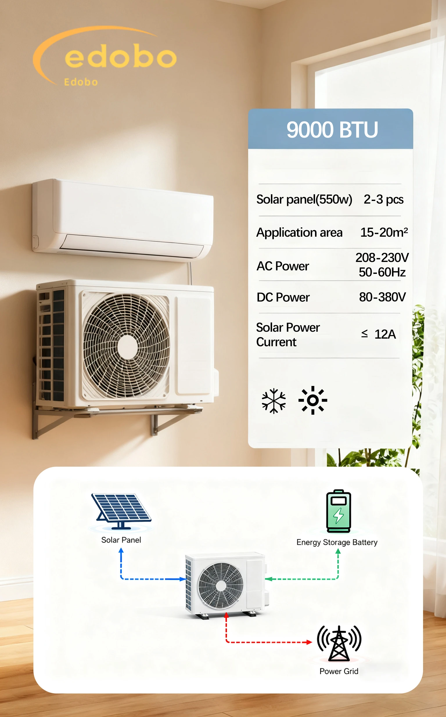 solar power air conditioner solar power air conditioner