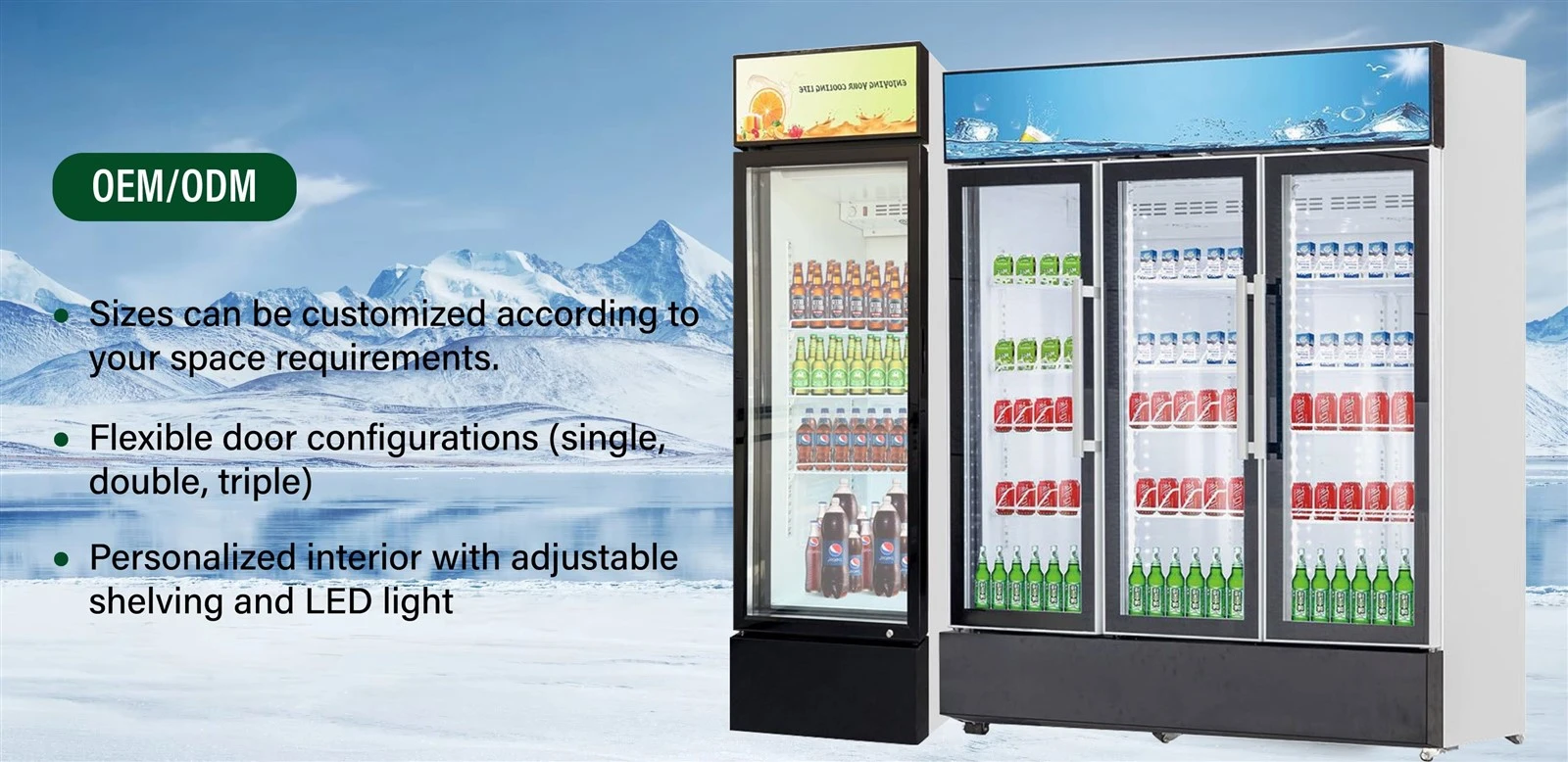 Solar powered beverage freezer,