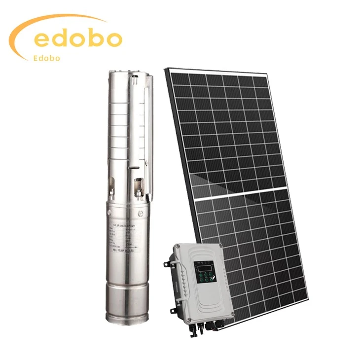 Solarna vodena pumpa za duboki bunar na solarni pogon za farmu